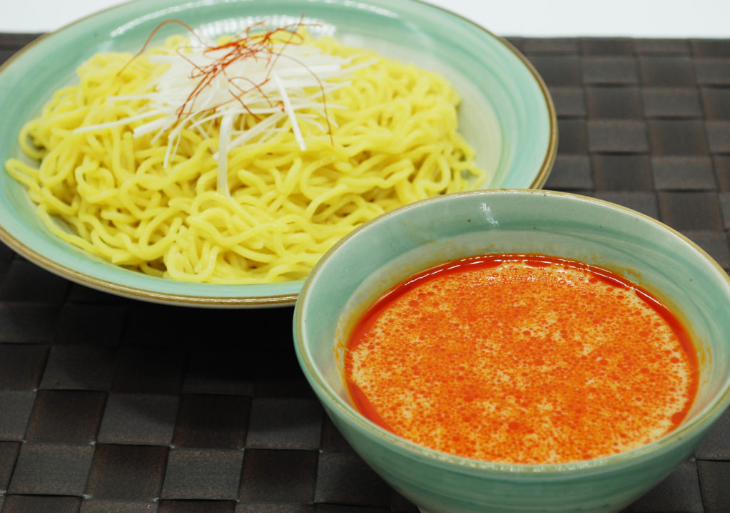 豆乳でつくる担々ざるラーメン