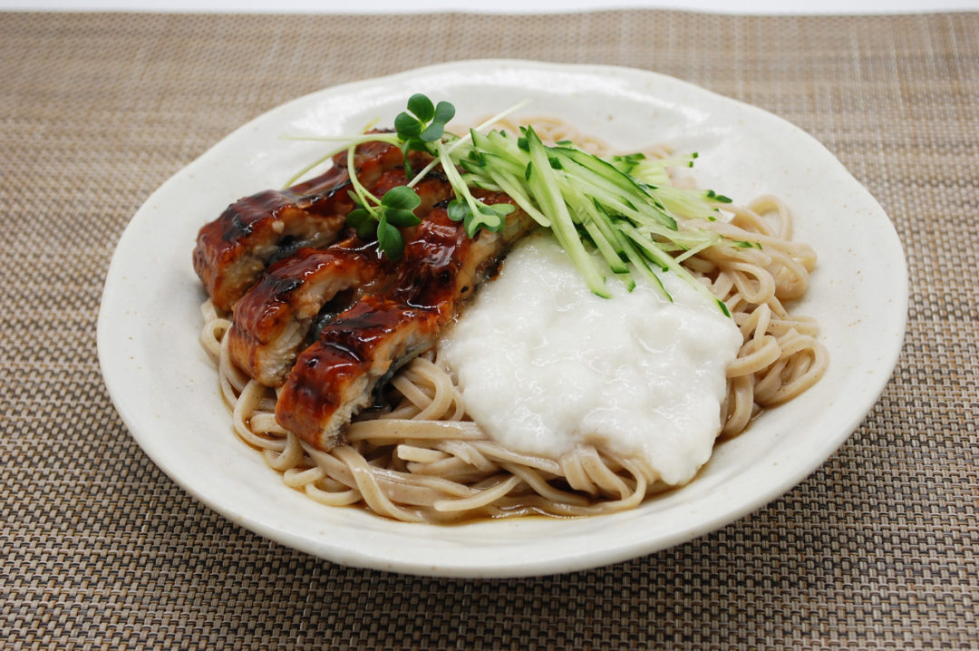 さっぱり食べたい！　うなぎ蕎麦