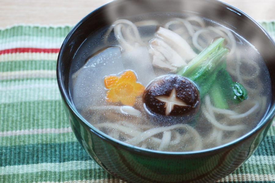 優しい味わい 白だしそば