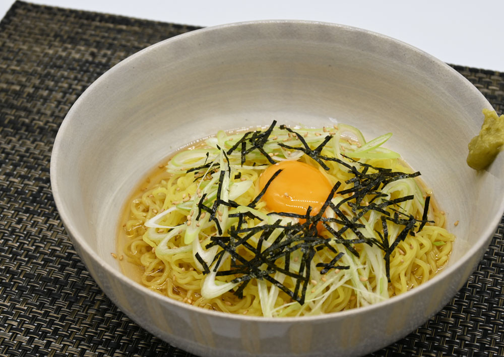 ごま油香る 冷たい鯛だしラーメン