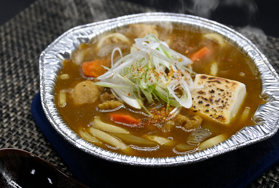 もち入りカレーうどん