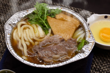 すき焼風　きつねうどん