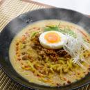 豆乳で汁あり担々麺