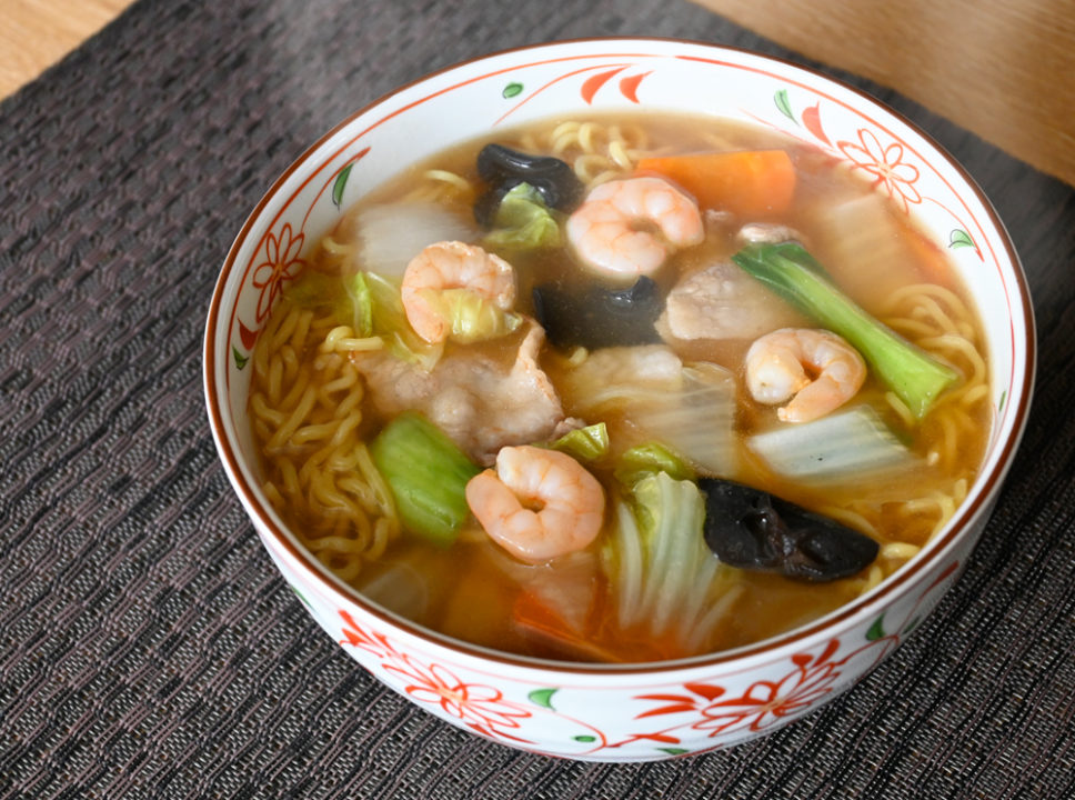 五目あんかけラーメン