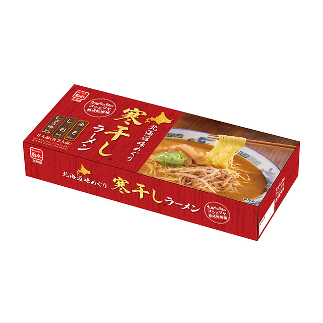北海道味めぐり寒干しラーメン6食　A-1